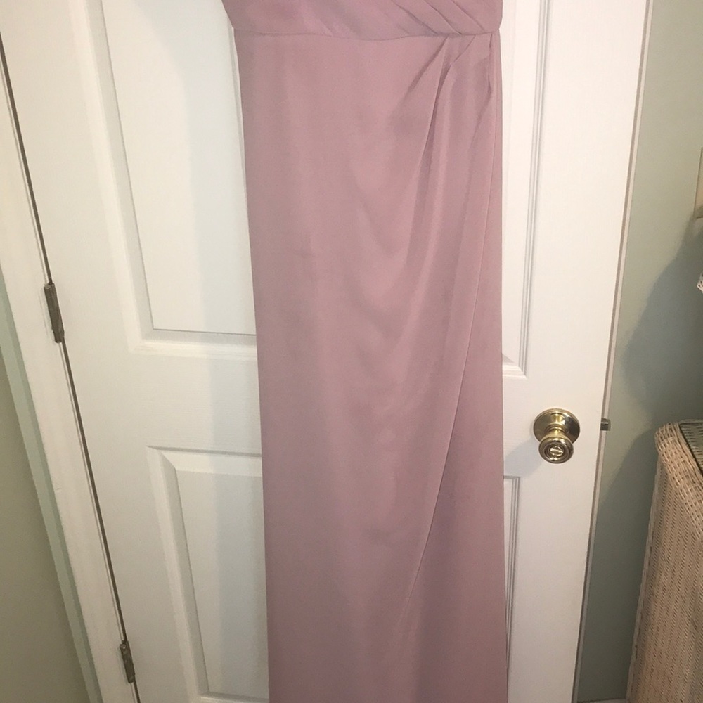 Mori Lee Bridesmaid Dress in Dessert Rose - Picture 3 of 6